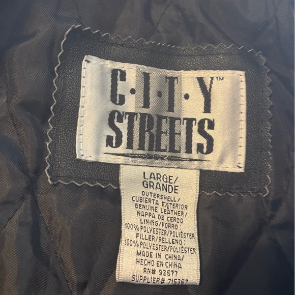 City Streets Black Hooded Raincoat - Picture 2 of 3
